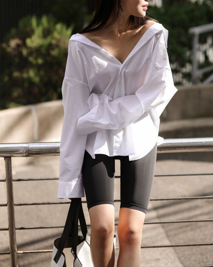COTTON PINCH SHIRT - 2 COLORS
