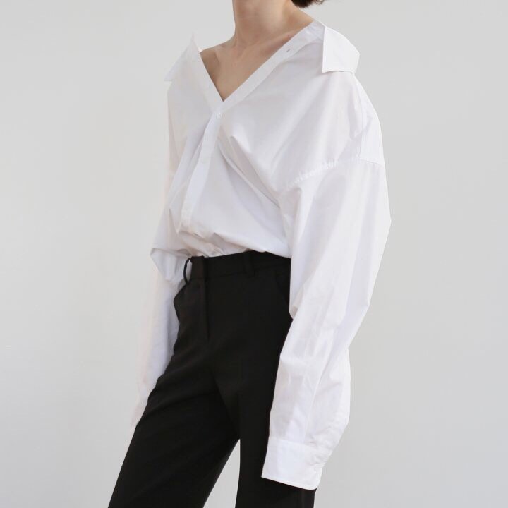 COTTON PINCH SHIRT - 2 COLORS