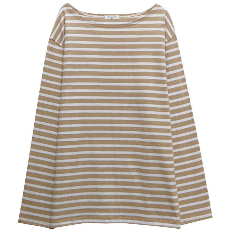 OVERSIZED VIVID STRIPE COTTON T-SHIRT