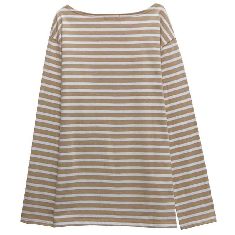 OVERSIZED VIVID STRIPE COTTON T-SHIRT