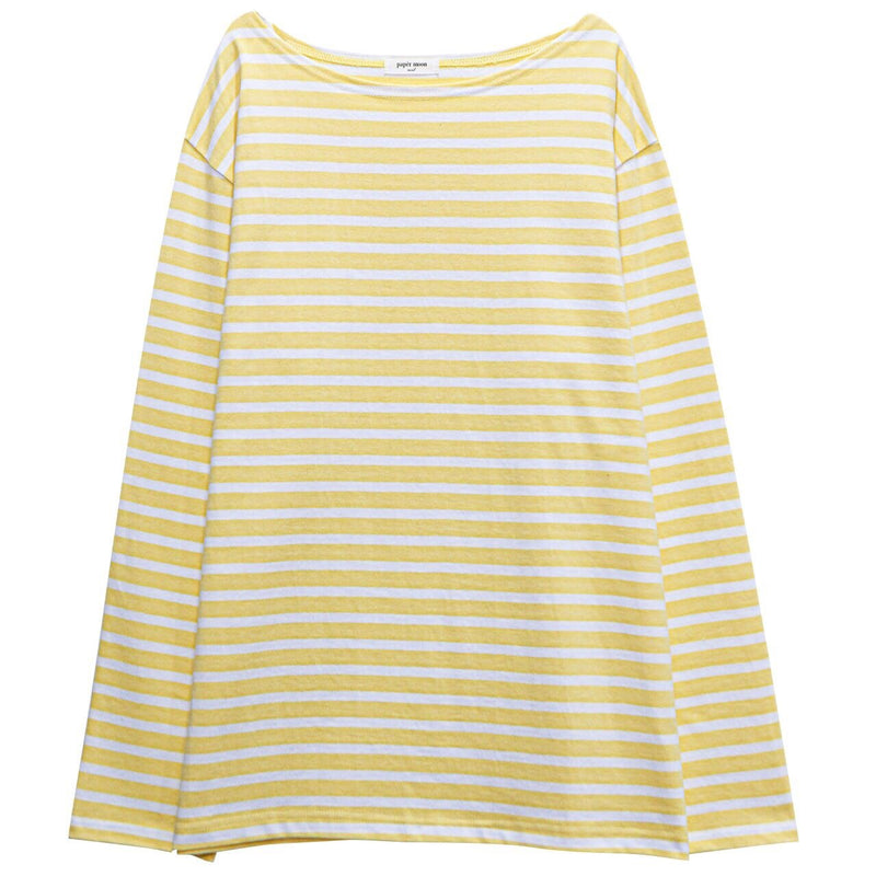 OVERSIZED VIVID STRIPE COTTON T-SHIRT