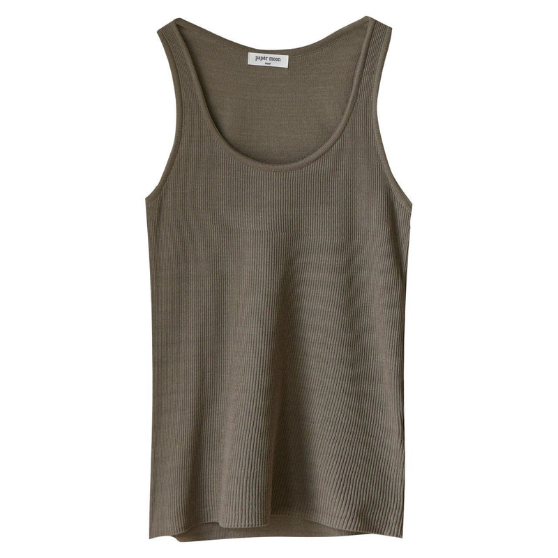CLASSIC RIBBED KNIT TANK
