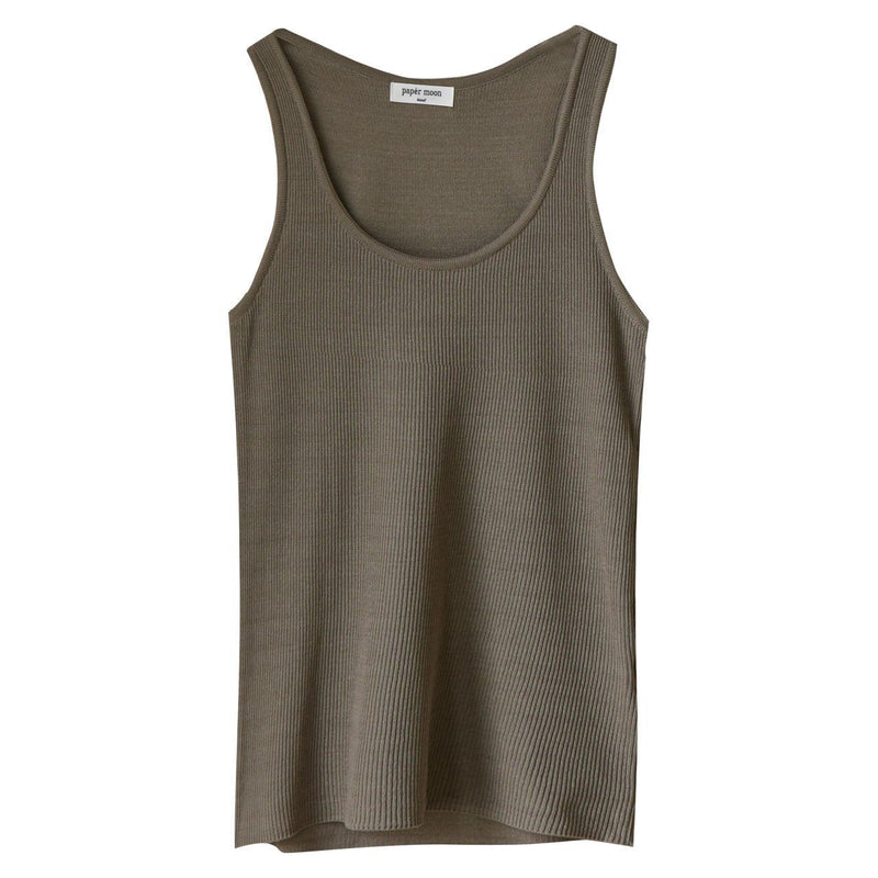 CLASSIC RIBBED KNIT TANK