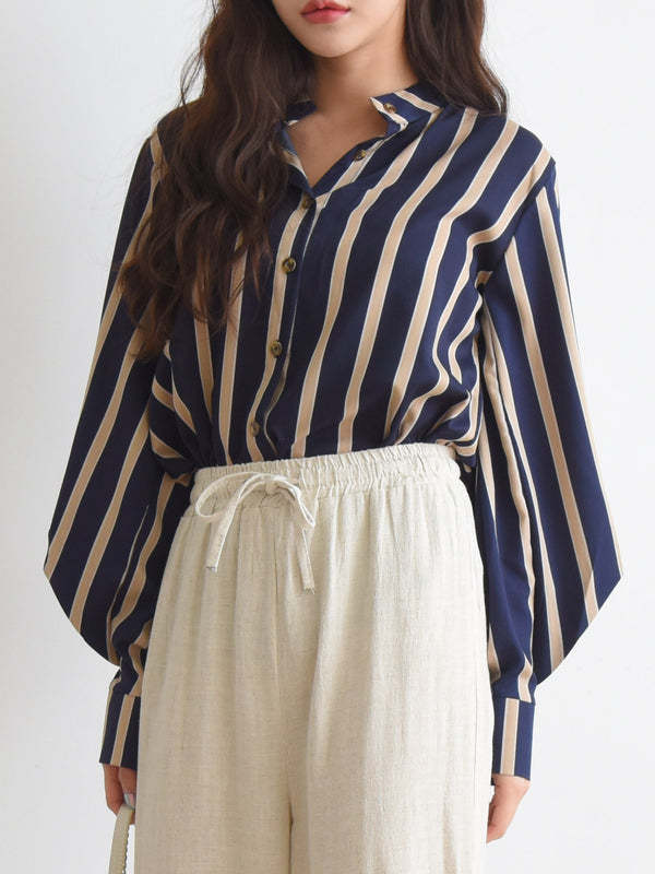 CLASSIC STRIPED DRESS SHIRT