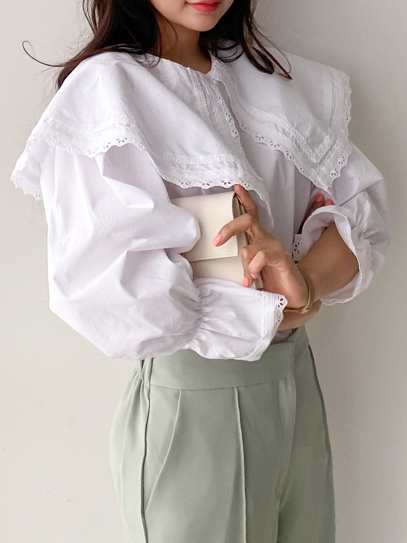 Cotton blouse store