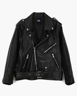 ULTIMATE LOOSE FIT LEATHER JACKET - 3 COLORS