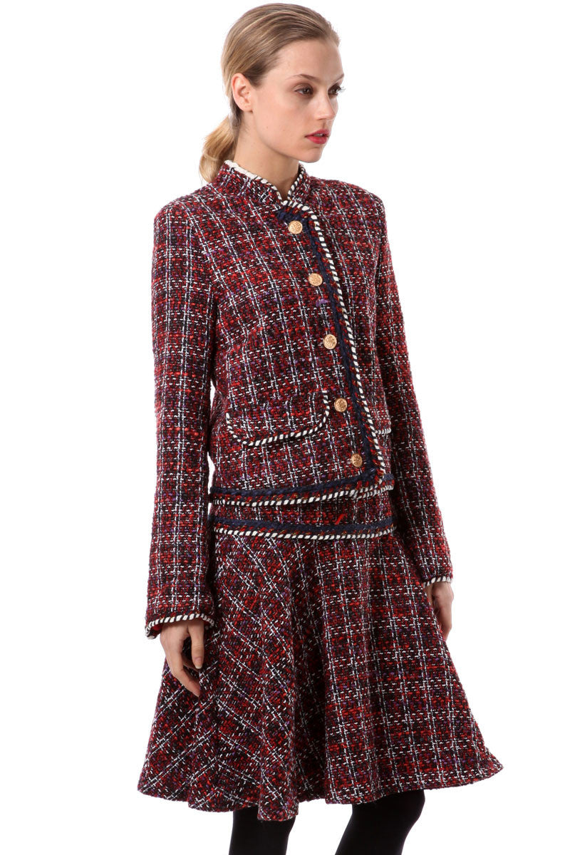 LAYNA TWEED JACKET & SKIRT SET