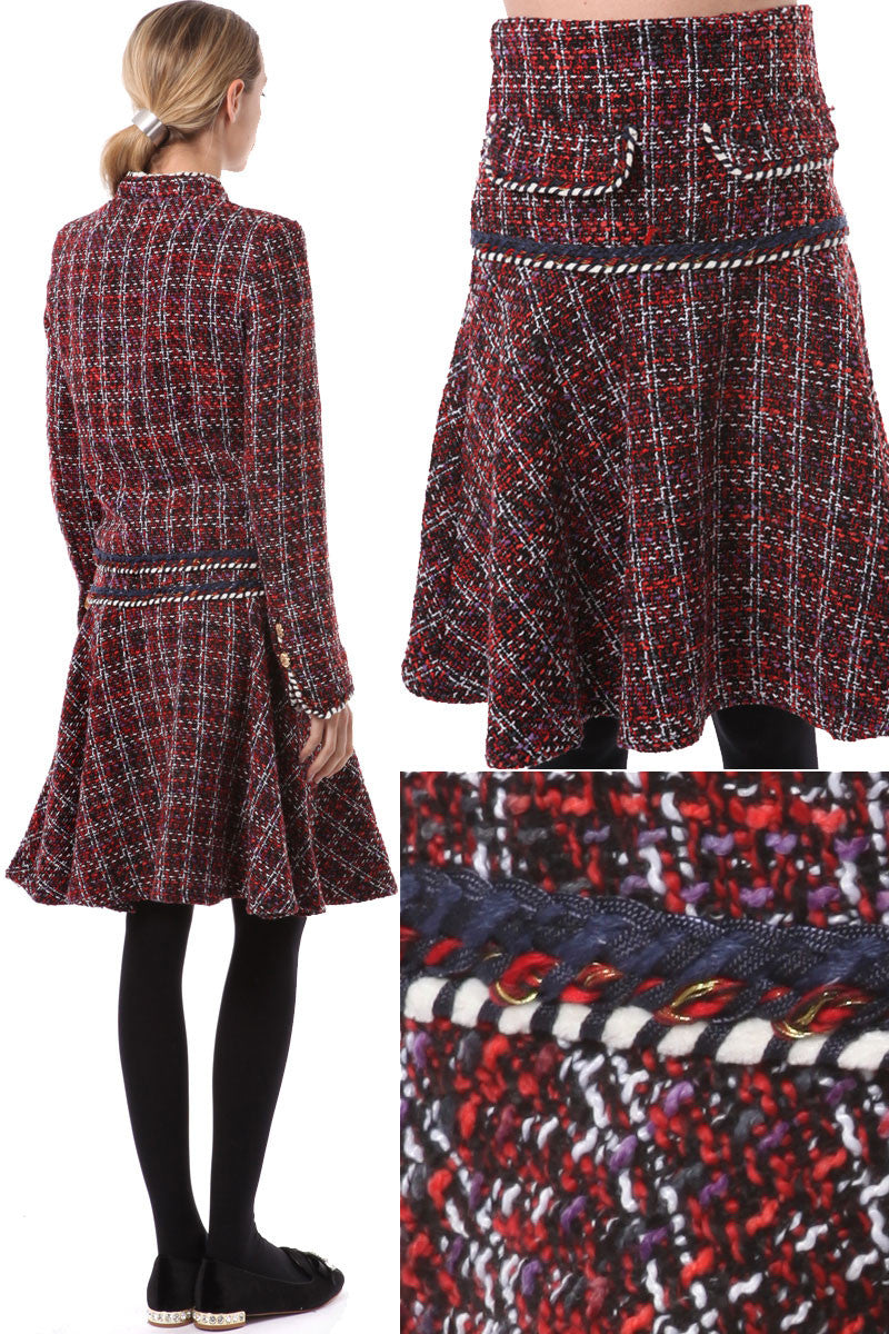 LAYNA TWEED JACKET & SKIRT SET