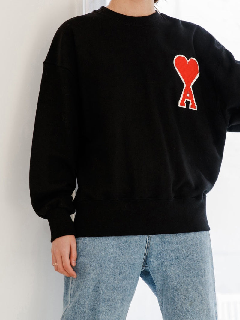 A HEART SWEATSHIRT