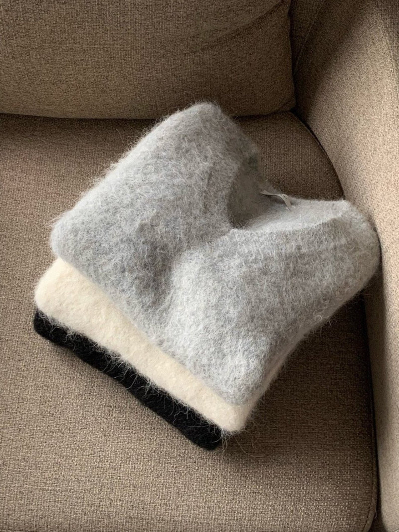 ALPACA V-NECK KNIT