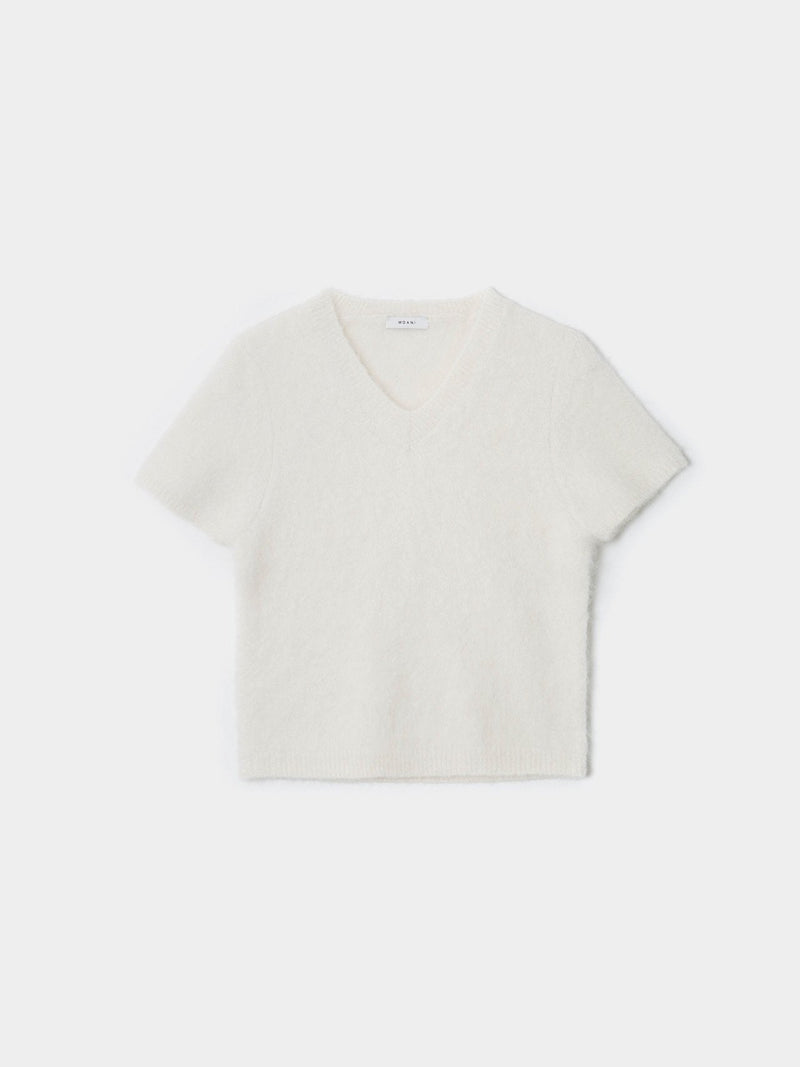 ALPACA V-NECK KNIT