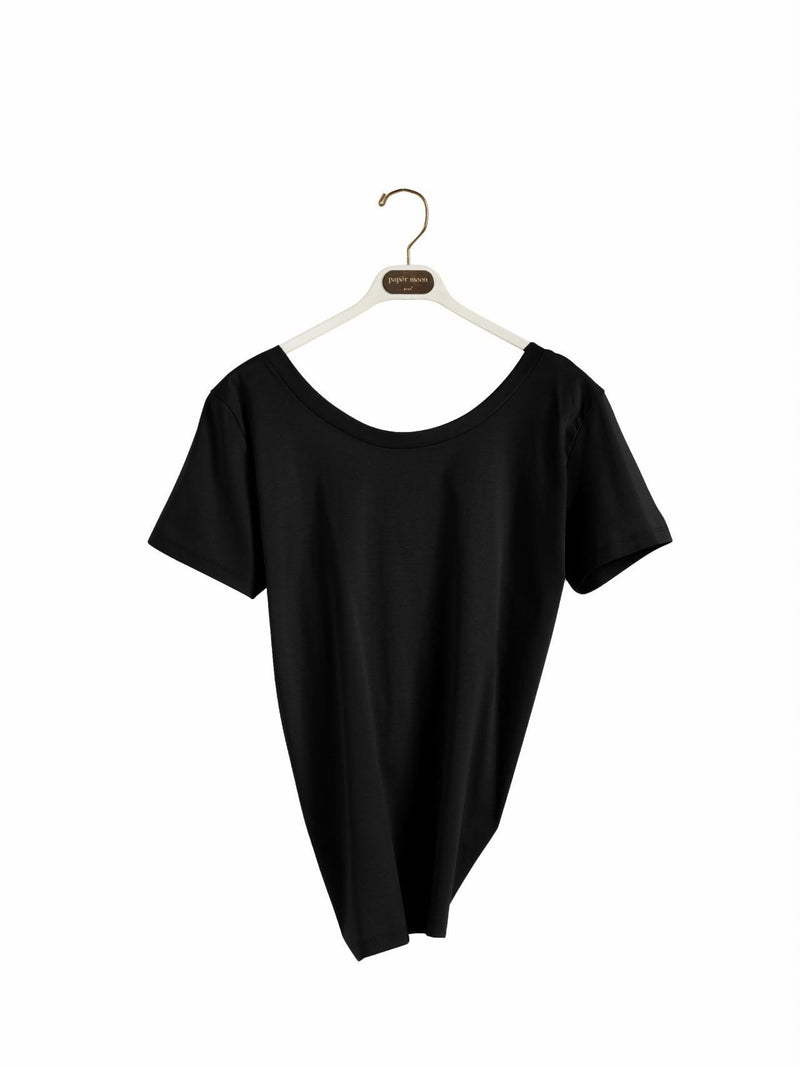 BACK KNOT DETAIL T-SHIRT