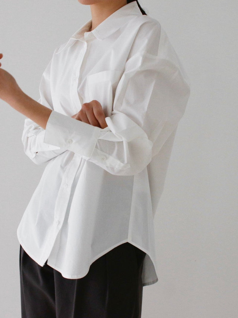 BALLOON OVERSIZED POCKET SHIRT