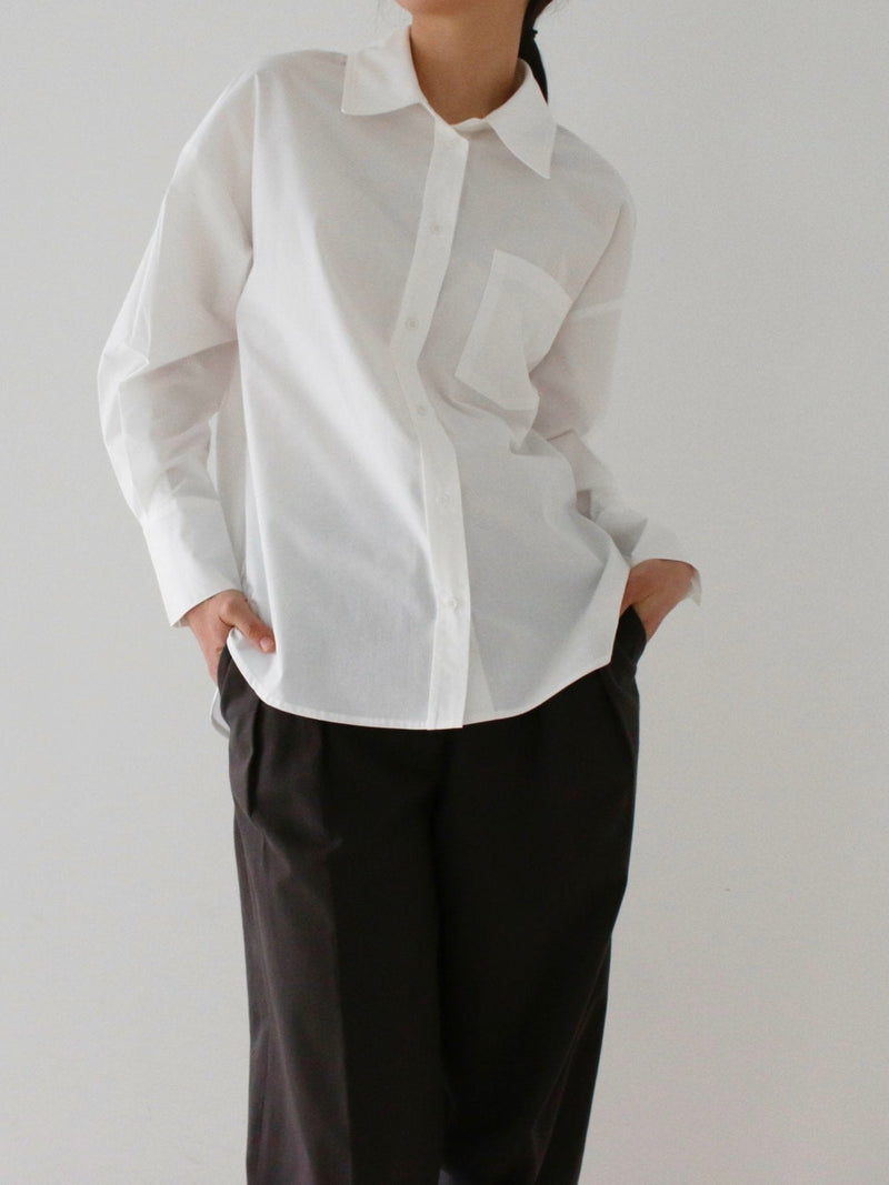 BALLOON OVERSIZED POCKET SHIRT