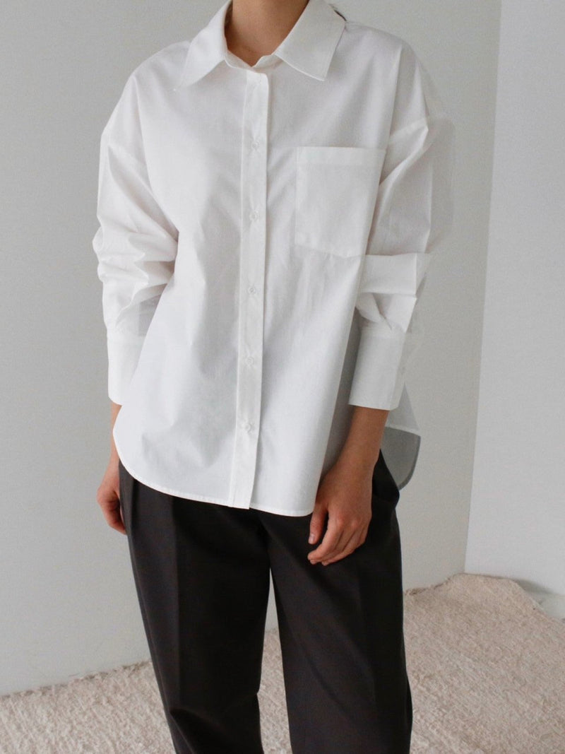 BALLOON OVERSIZED POCKET SHIRT