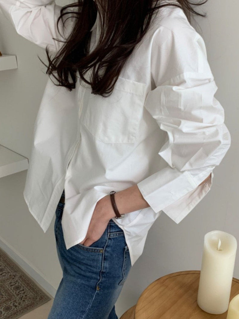 BALLOON OVERSIZED POCKET SHIRT