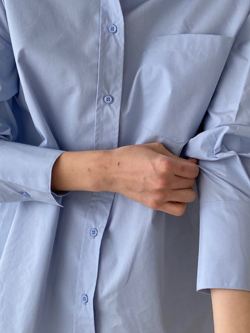 BALLOON OVERSIZED POCKET SHIRT