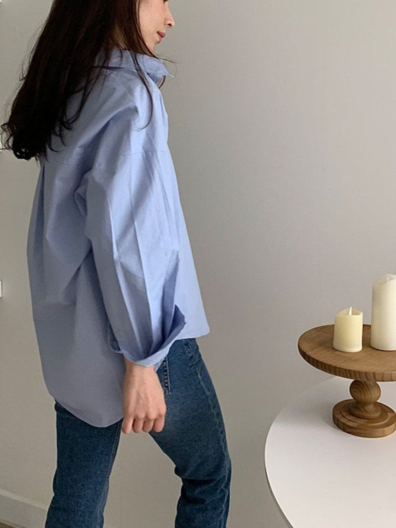 BALLOON OVERSIZED POCKET SHIRT