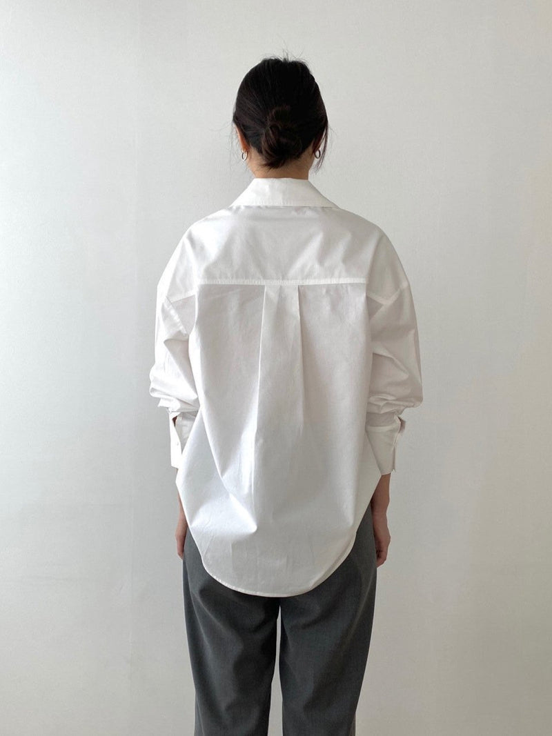 BALLOON OVERSIZED POCKET SHIRT