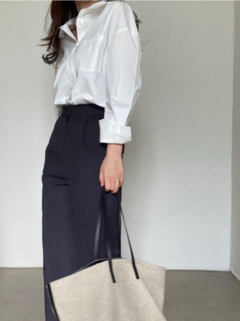 BALLOON OVERSIZED POCKET SHIRT