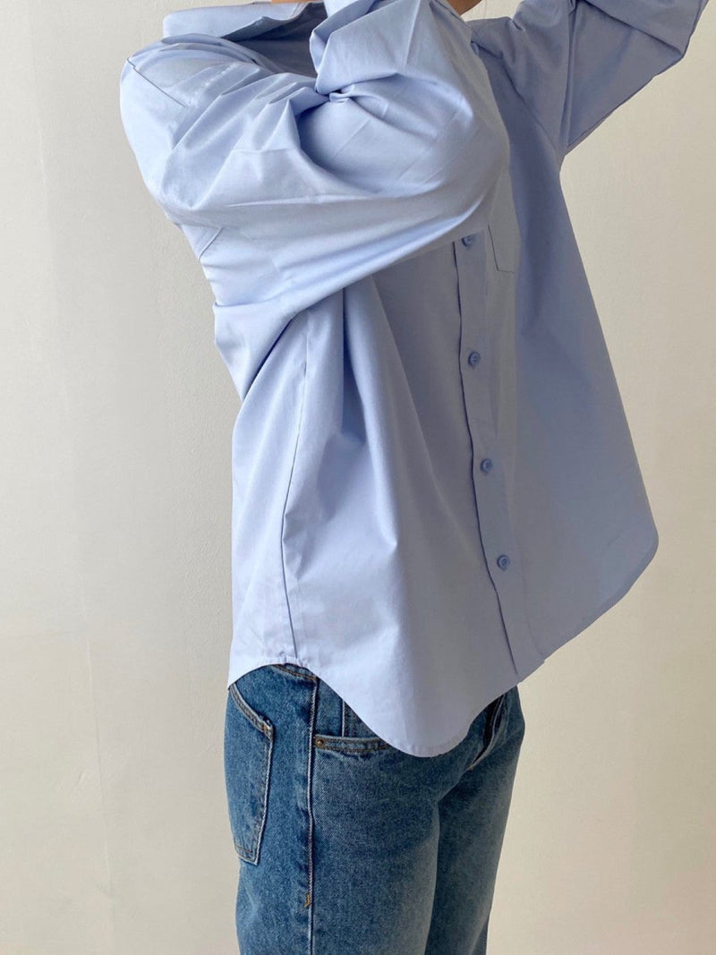 BALLOON OVERSIZED POCKET SHIRT