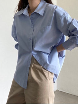BALLOON OVERSIZED POCKET SHIRT