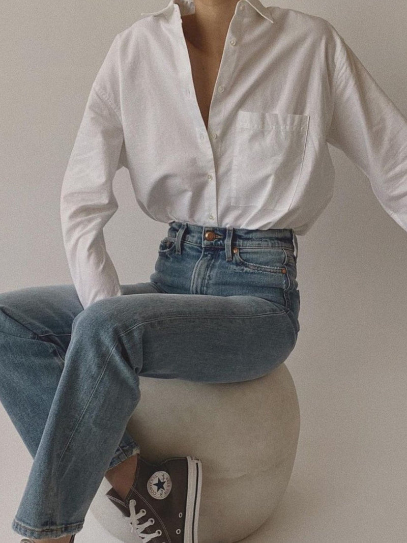 BALLOON OVERSIZED POCKET SHIRT