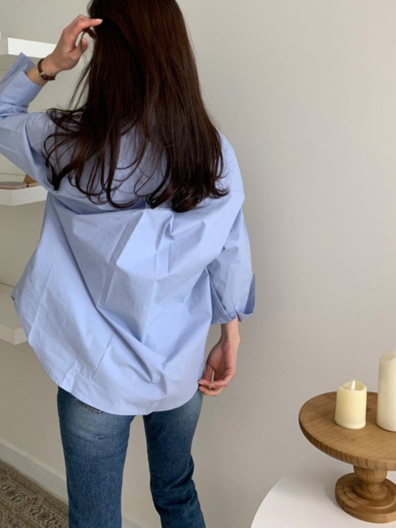 BALLOON OVERSIZED POCKET SHIRT