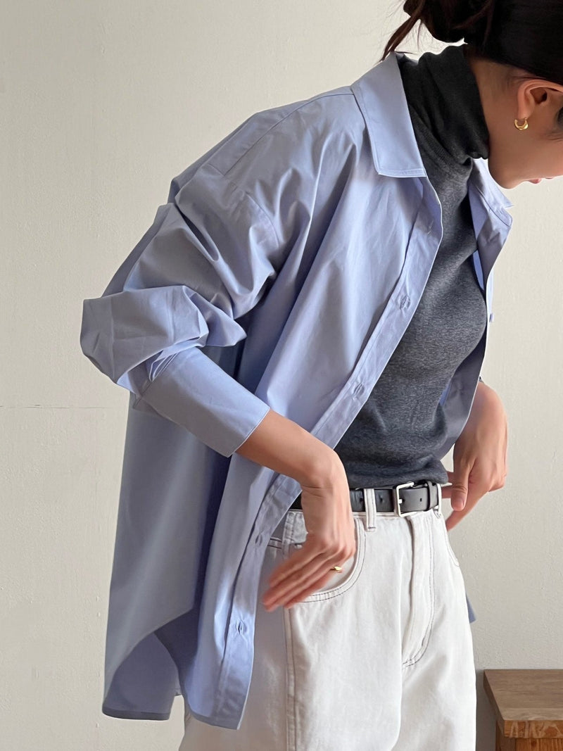 BALLOON OVERSIZED POCKET SHIRT