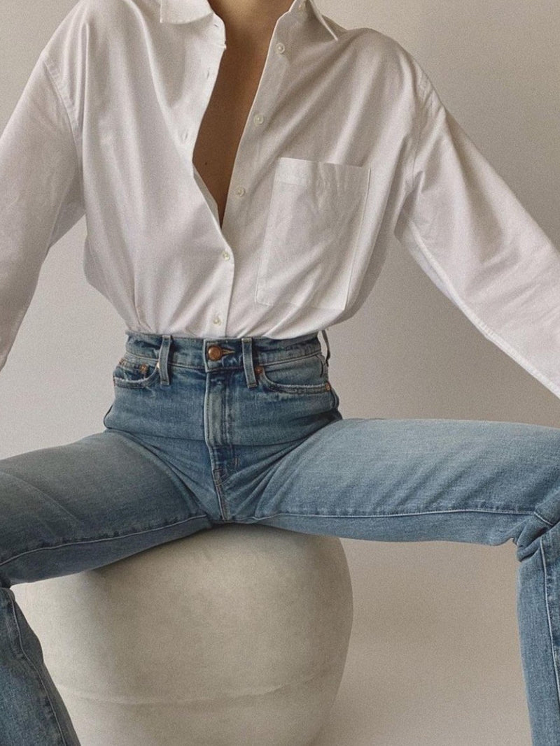 BALLOON OVERSIZED POCKET SHIRT
