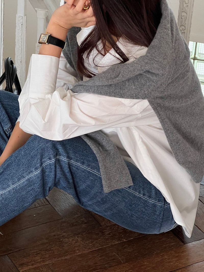 BALLOON OVERSIZED POCKET SHIRT