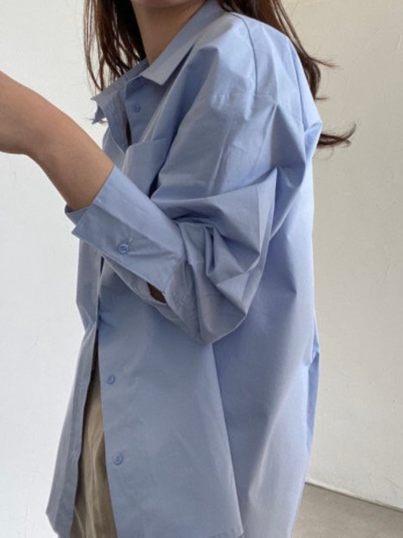 BALLOON OVERSIZED POCKET SHIRT