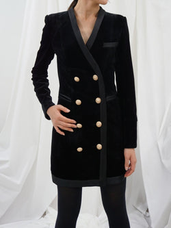 BALMAIN VELVET DRESS