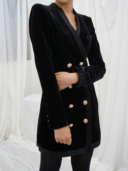 BALMAIN VELVET DRESS