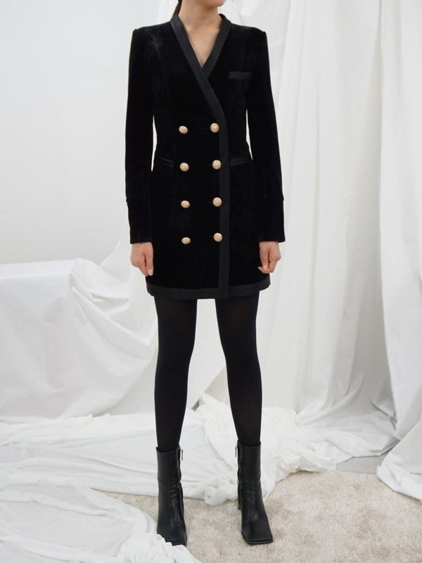 BALMAIN VELVET DRESS