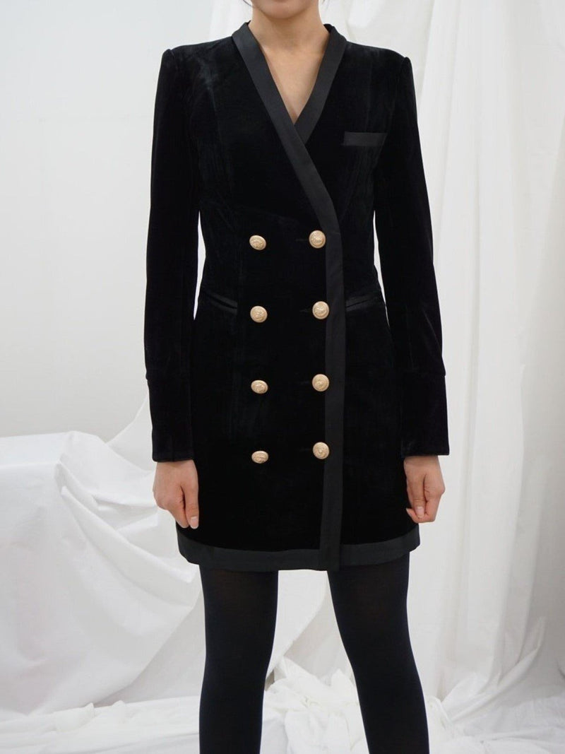 BALMAIN VELVET DRESS