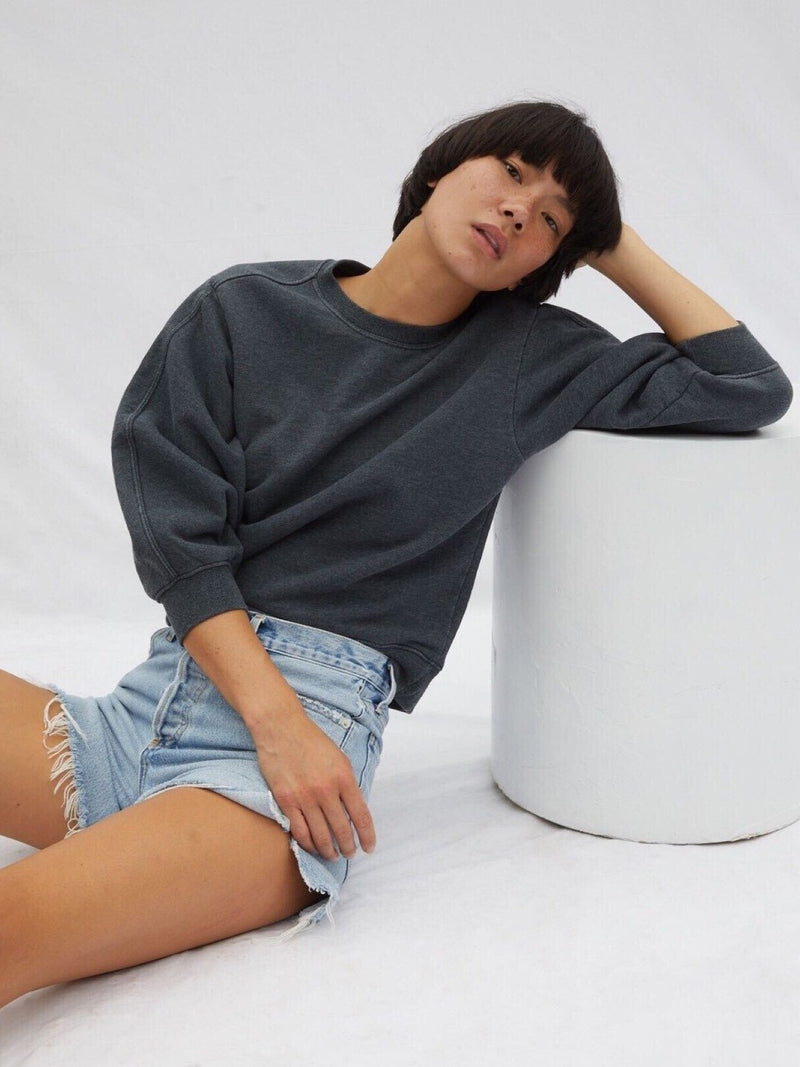 BASIC COTTON SWEATSHIRT