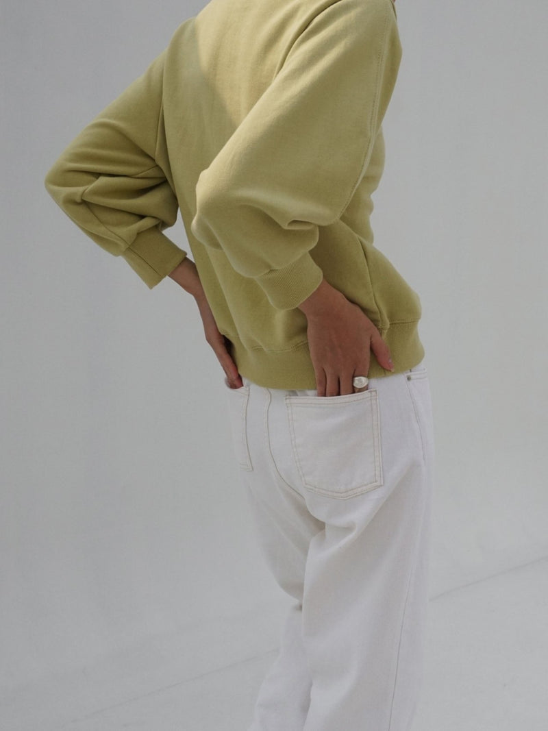 BASIC COTTON SWEATSHIRT