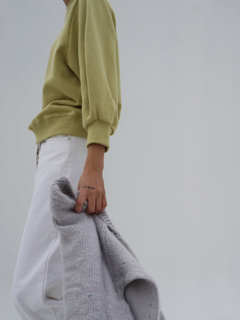 BASIC COTTON SWEATSHIRT