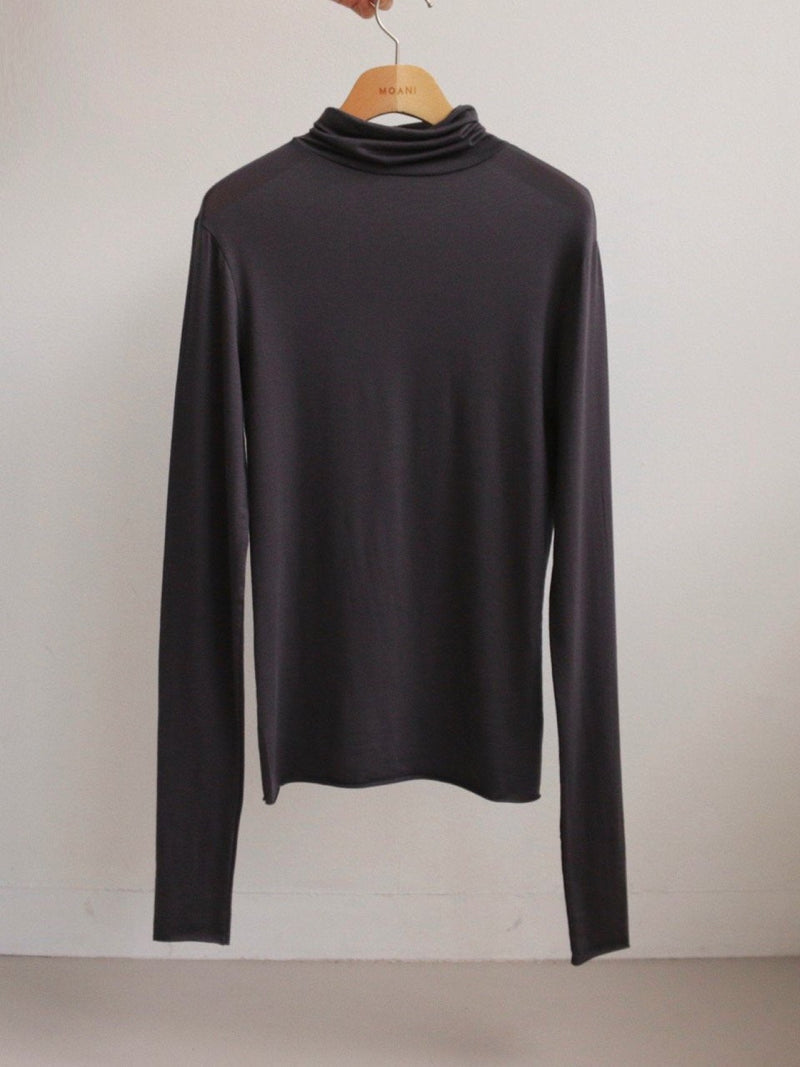 BASIC TURTLENECK LONG SLEEVE T-SHIRT