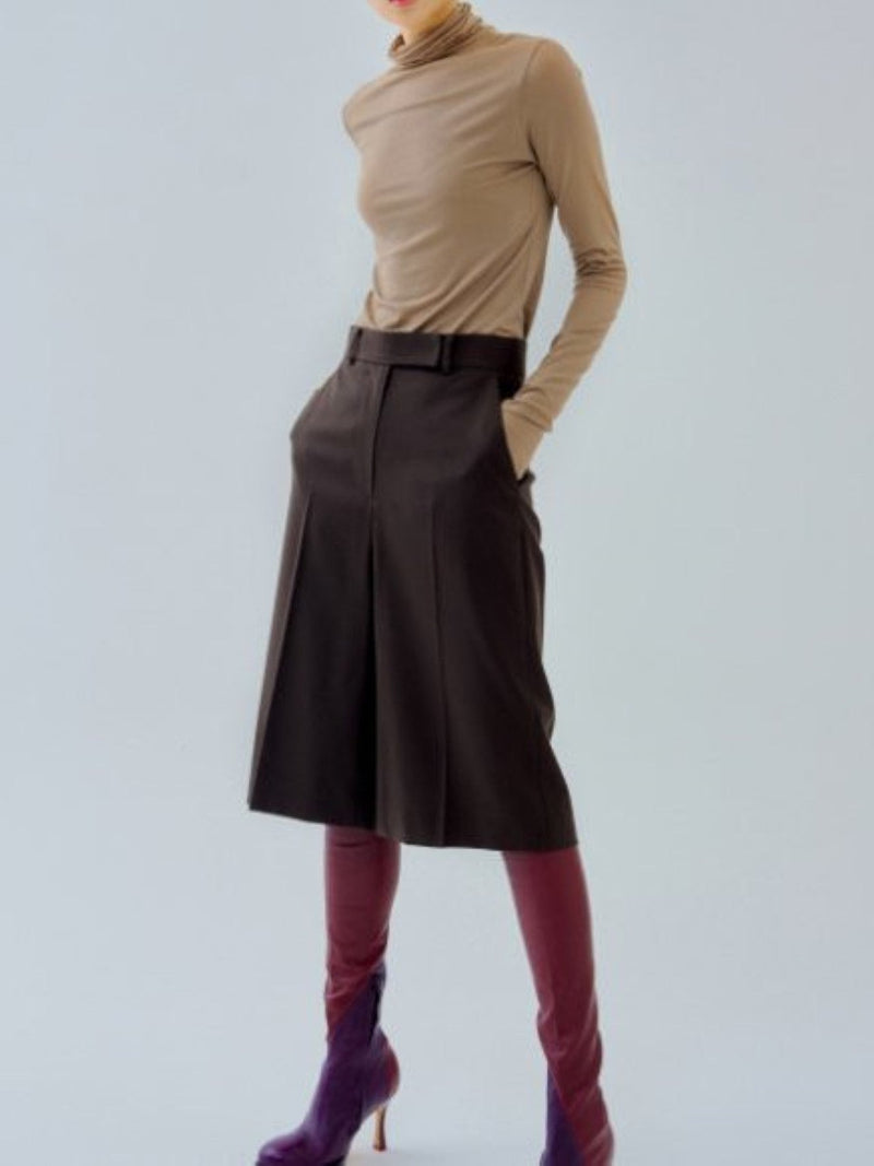 BASIC TURTLENECK LONG SLEEVE T-SHIRT