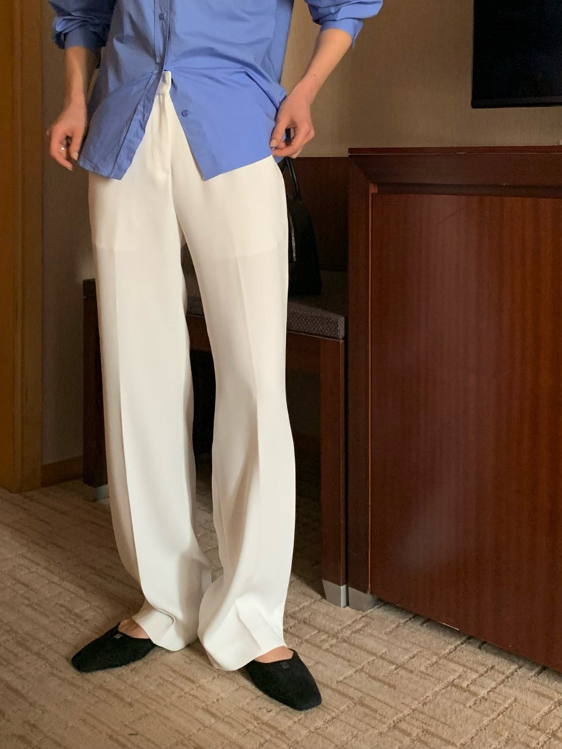 BASIC WIDE SLACKS