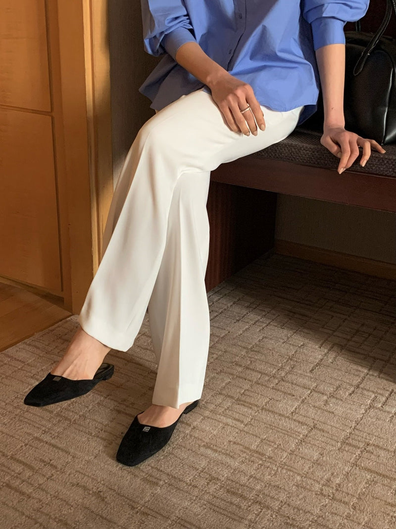 BASIC WIDE SLACKS
