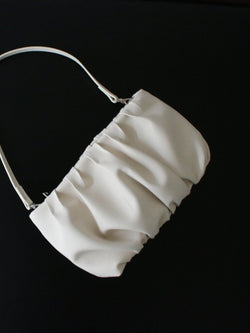 VEGAN LEATHER BEAN SHOULDER BAG