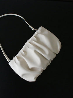 VEGAN LEATHER BEAN SHOULDER BAG