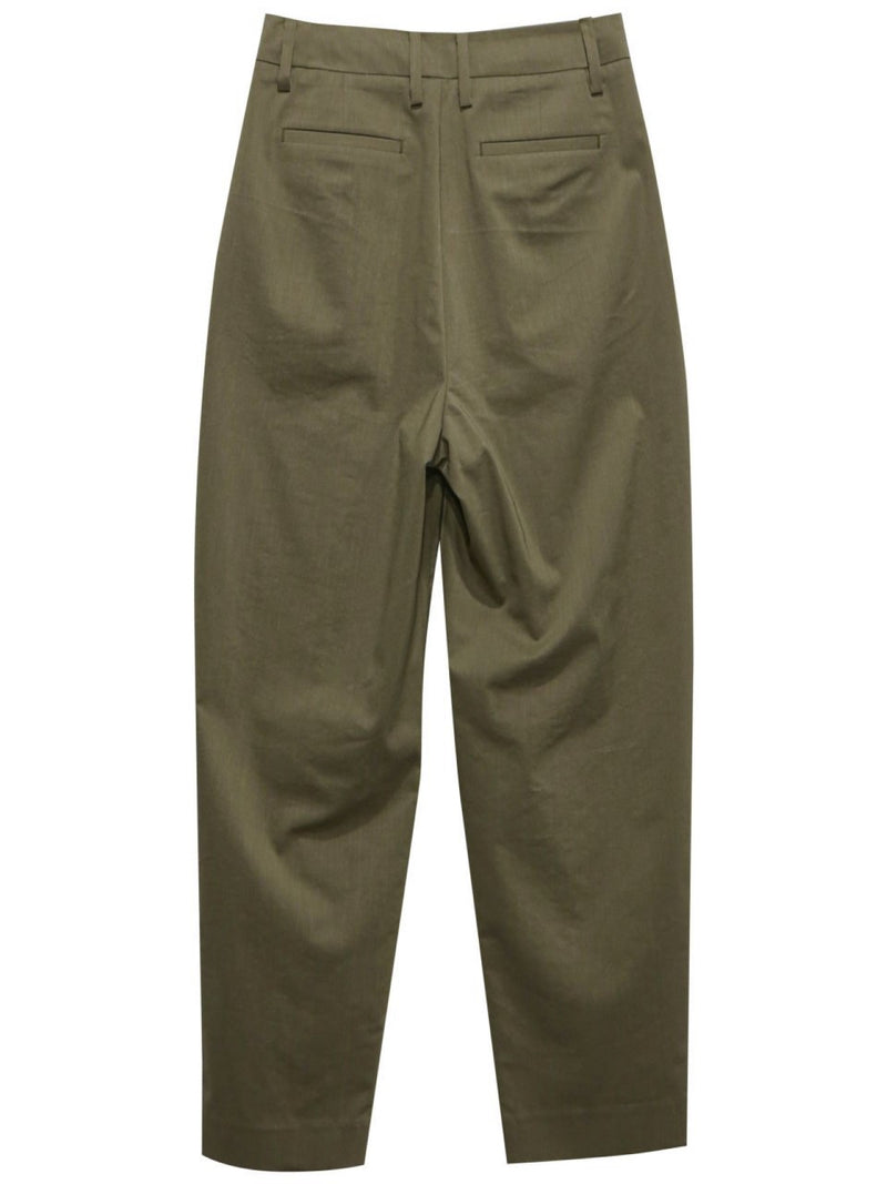 BELTED SUMMER WRAP TROUSERS