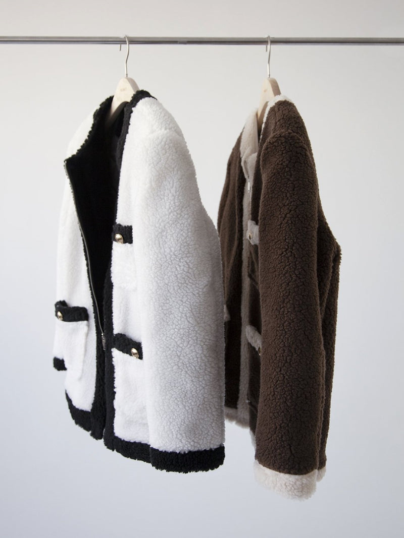 BOUCLE ZIP JACKET