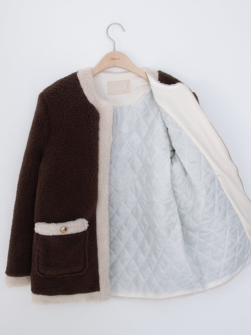 BOUCLE ZIP JACKET