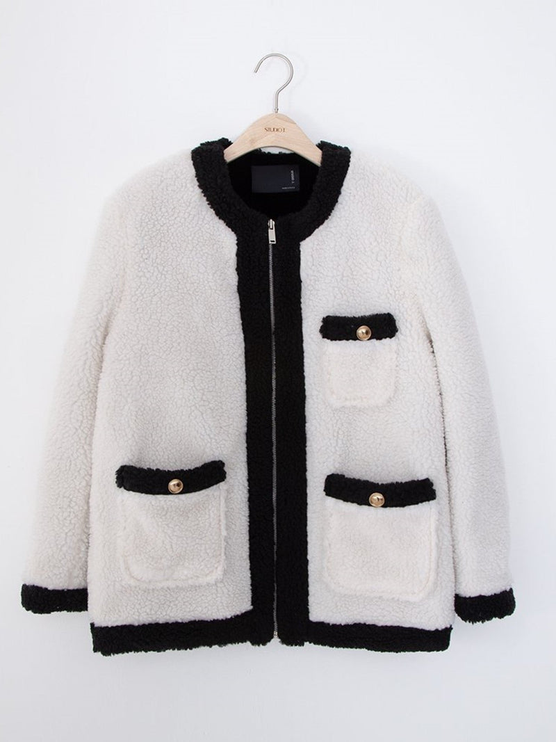 BOUCLE ZIP JACKET