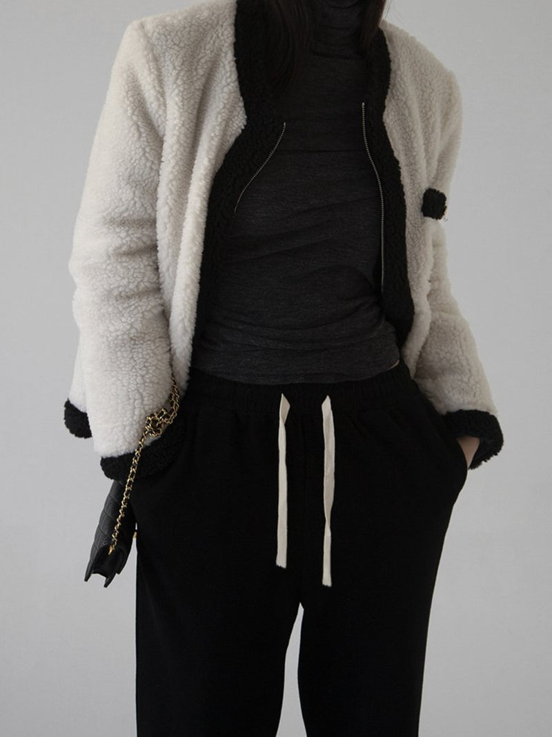 BOUCLE ZIP JACKET